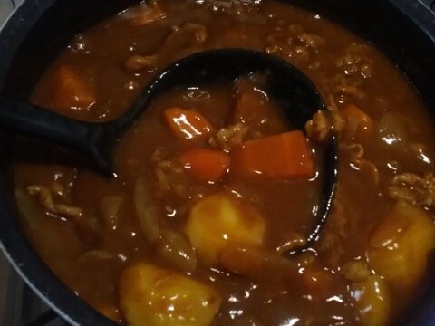 生姜入りカレー